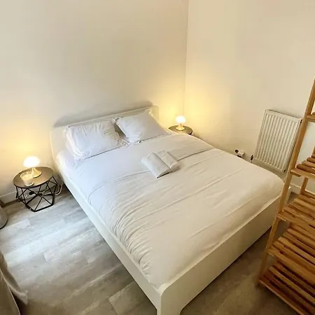1br Et Canape Lit Dans Le Salon Appartement Paris