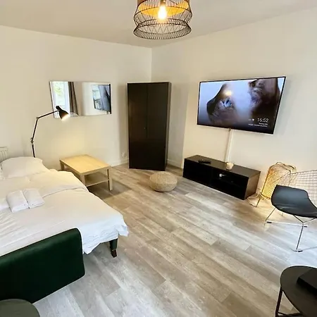 1br Et Canape Lit Dans Le Salon